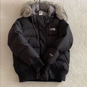 North Face Puffer Coat with Hood